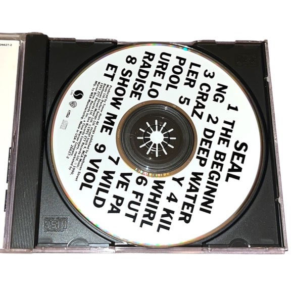 Seal CD Album - Seal (1991) - Picture 3 of 4